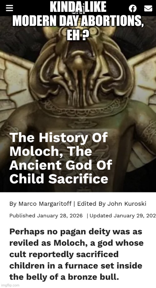 Kinda like modern day abortions,
Eh ? | made w/ Imgflip meme maker