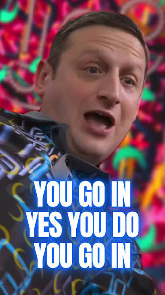 Dan Flashes You Go In Blank Meme Template