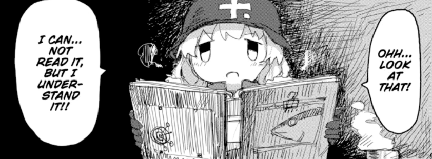 I can... not read it, but i can understand it!! Blank Meme Template