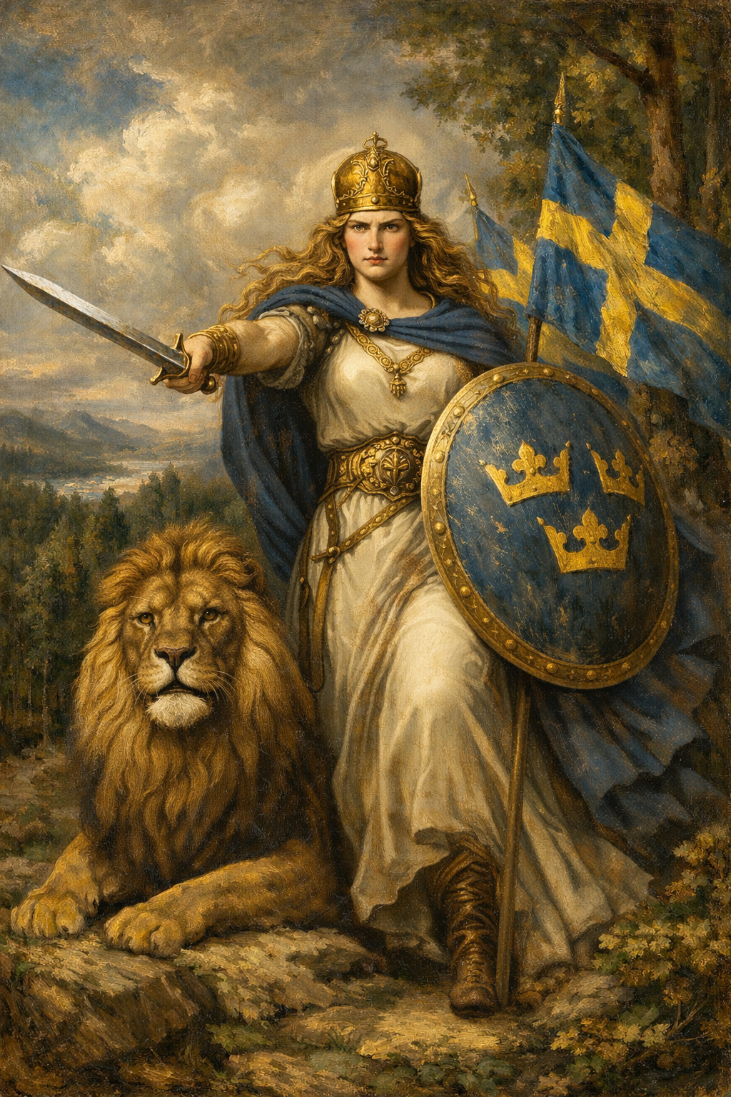 Sweden Blank Meme Template