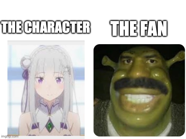 the fan; the character | made w/ Imgflip meme maker