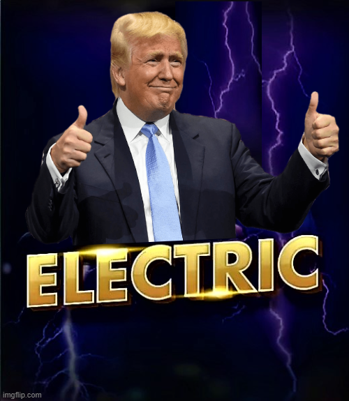 Trump, let's make electric chairs great again Blank Meme Template