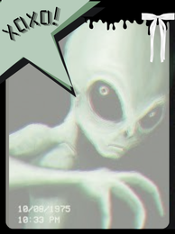 xoxo's alien template!! Blank Meme Template