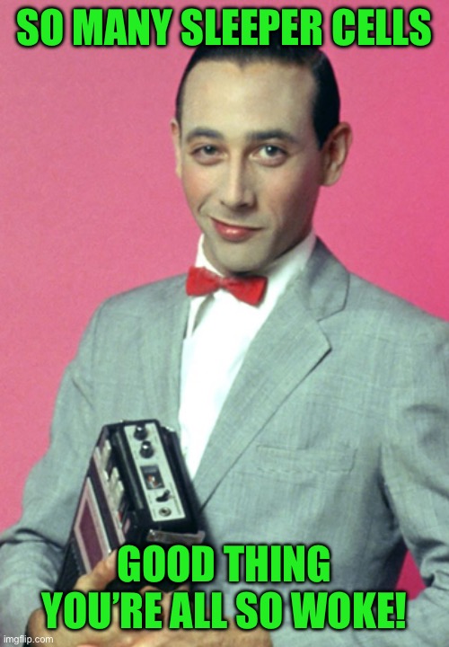 So many sleeper cells Good thing you’re all so woke! | made w/ Imgflip meme maker