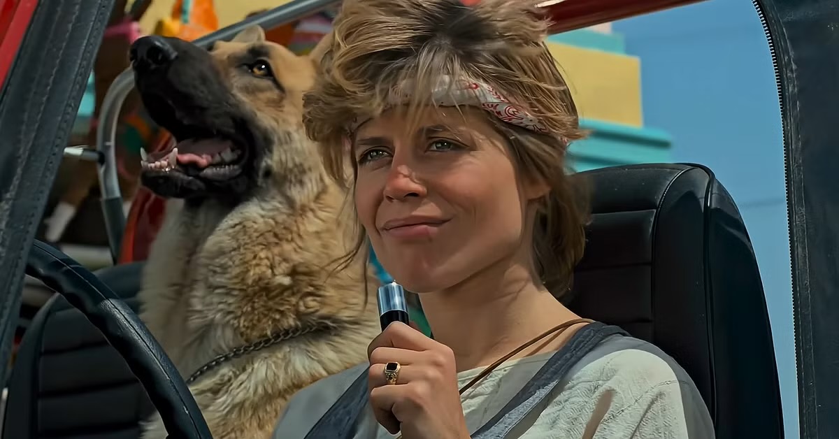 Sarah connor smiling Blank Meme Template