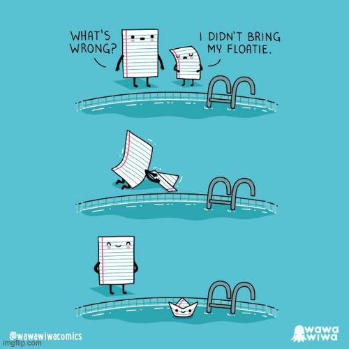 image tagged in paper,swimming pool,boat,paper boat | made w/ Imgflip meme maker