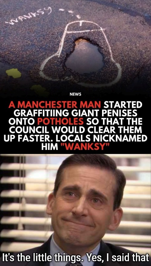 It's real, and the most British thing ever :D | It's the little things. Yes, I said that | image tagged in wholesome,funny,uk,great britain,puns | made w/ Imgflip meme maker