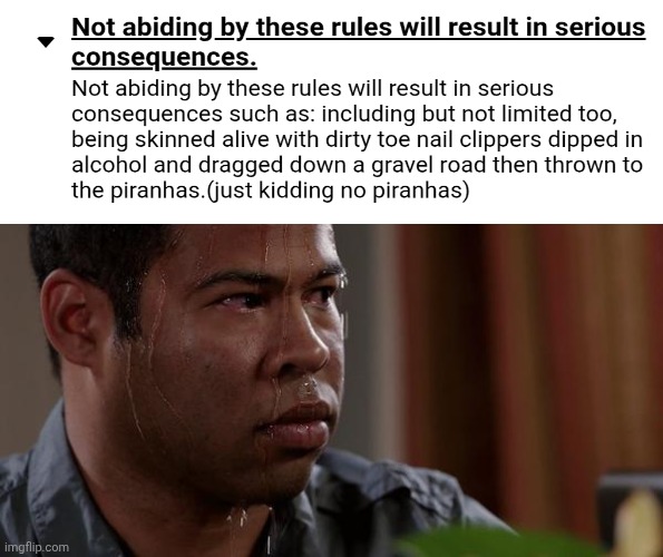 sweating bullets | image tagged in sweating bullets | made w/ Imgflip meme maker