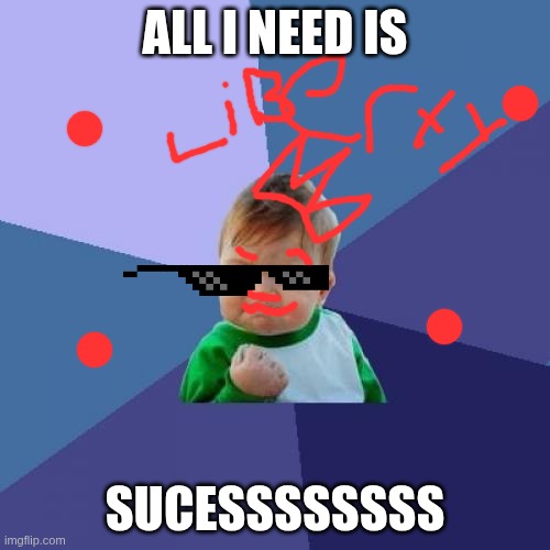 Success Kid | All i need is; sucessssssss | image tagged in memes,success kid | made w/ Imgflip meme maker