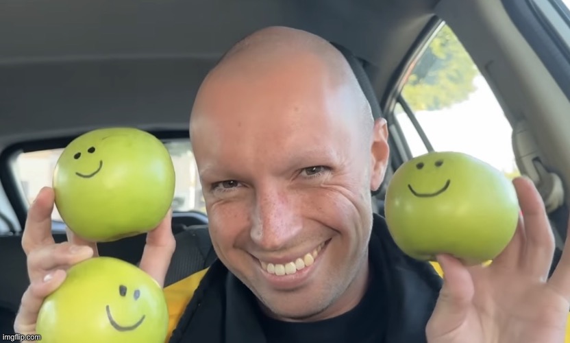 Dan Hentschel Apple Friends | image tagged in dan hentschel apple friends | made w/ Imgflip meme maker