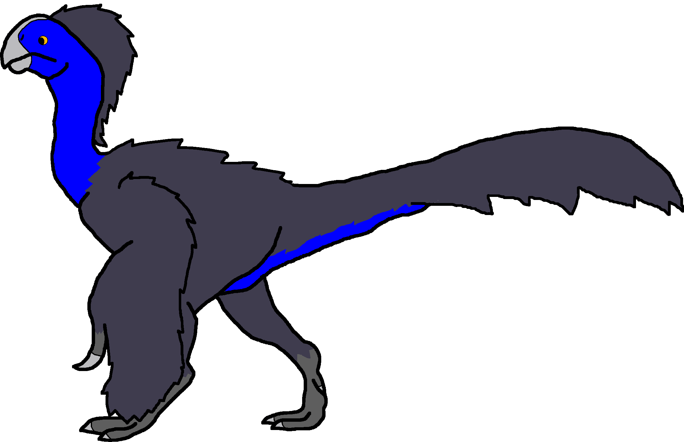 Female Oviraptor (Paleoverse + EOIverse) Blank Meme Template