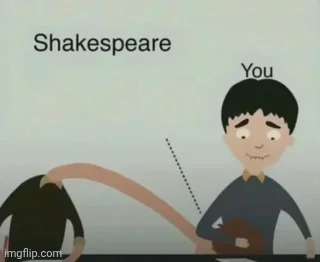 shakespeare head | image tagged in shakespeare head | made w/ Imgflip meme maker