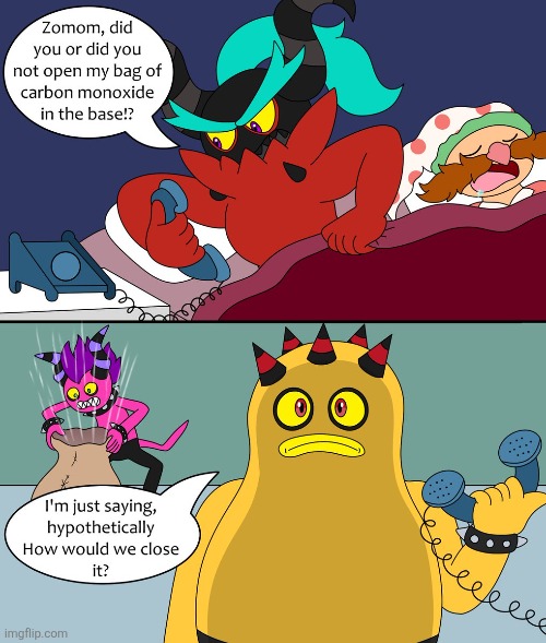 Why are they in bed together? | made w/ Imgflip meme maker