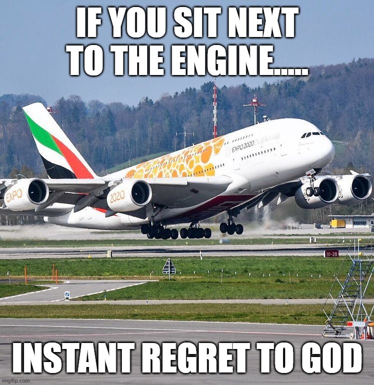 deadly airbus a380 Blank Meme Template
