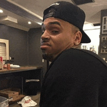 Chris Brown Blank Meme Template