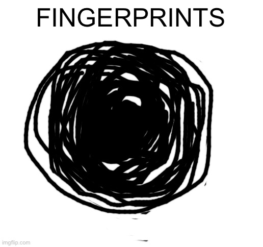 Blank White Template | Fingerprints | image tagged in blank white template | made w/ Imgflip meme maker