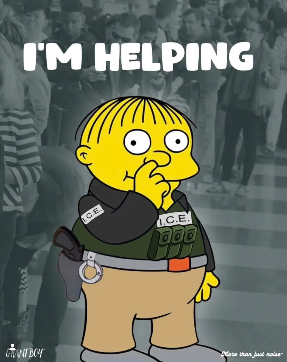 Ralph ICE agent Blank Meme Template