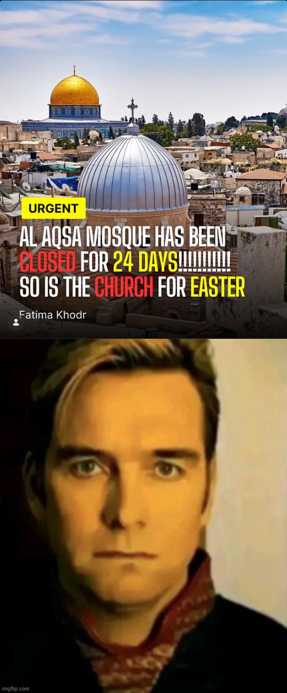 image tagged in homelander stare | made w/ Imgflip meme maker