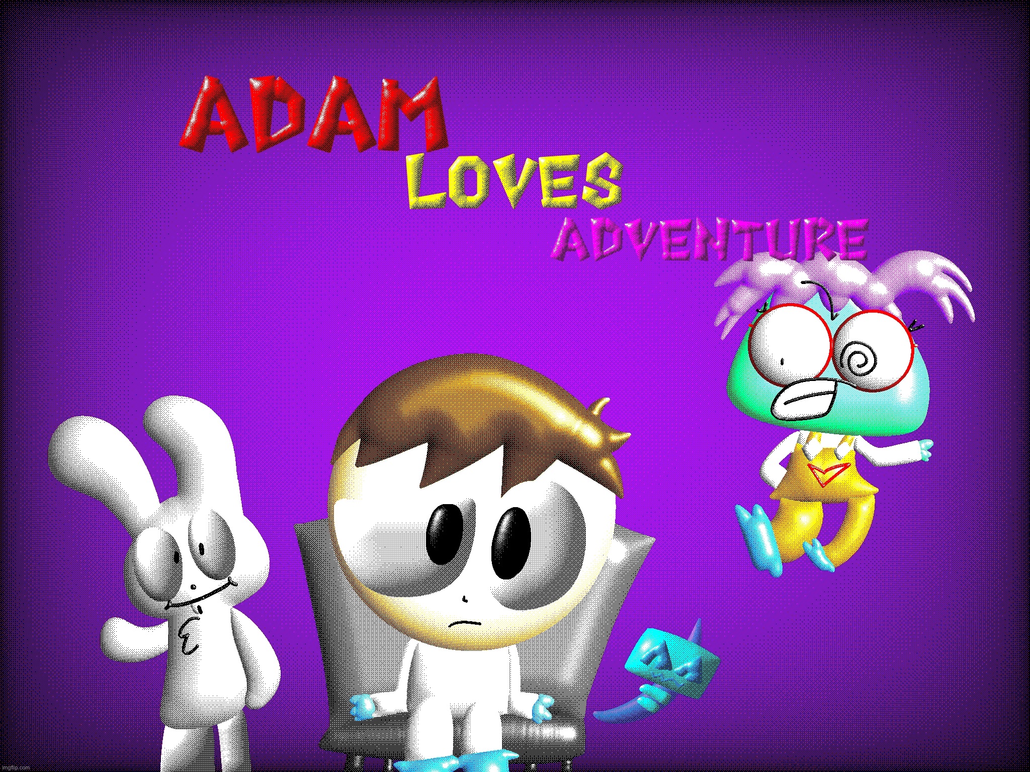If Adam loves adventure was a 1990s Japanese game just like that one Japanese educational game | image tagged in 1990s,art,fanmade | made w/ Imgflip meme maker