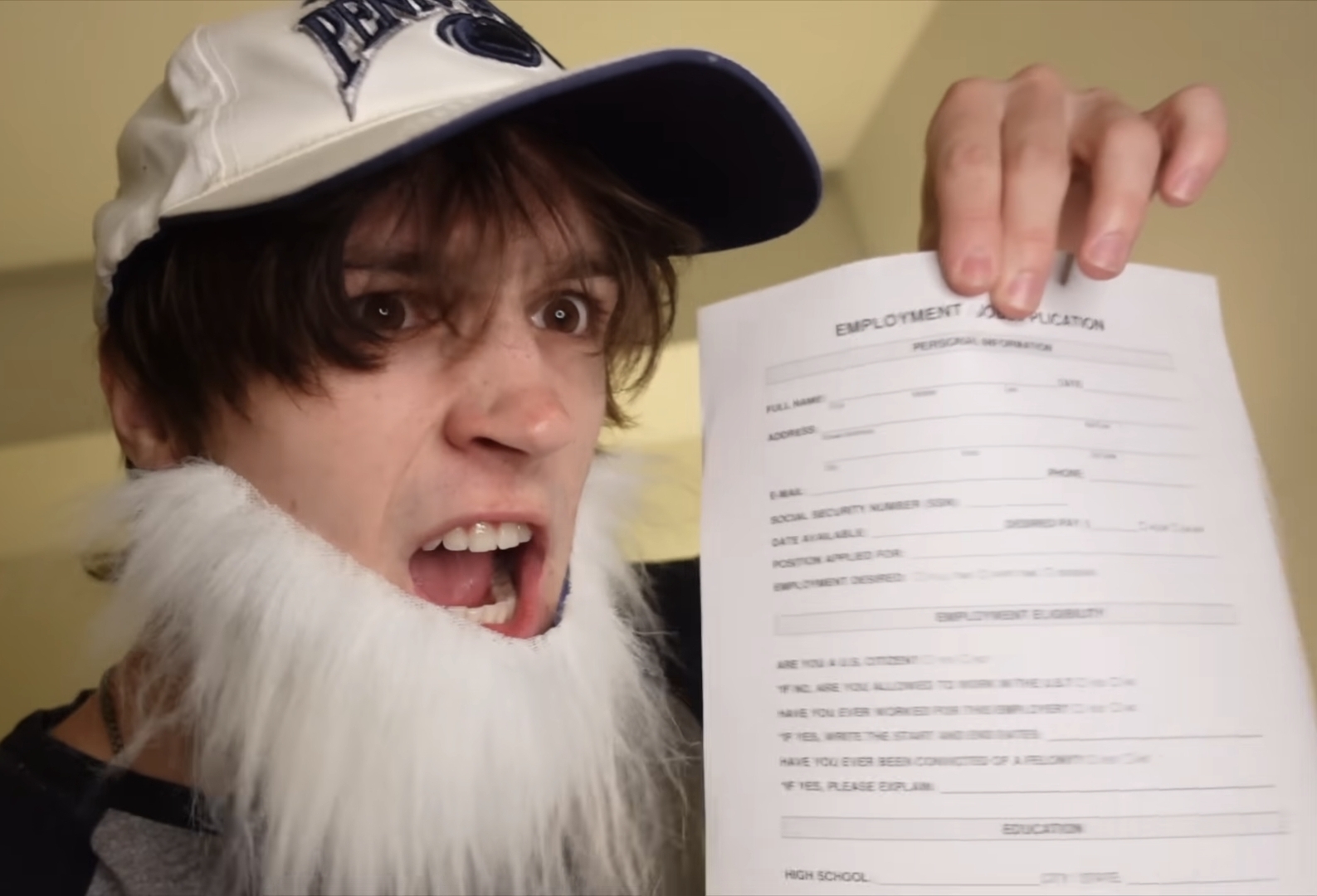 A JOB! Blank Meme Template