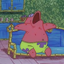 Patrick crying Blank Meme Template