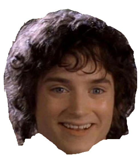 Happy Frodo Blank Meme Template