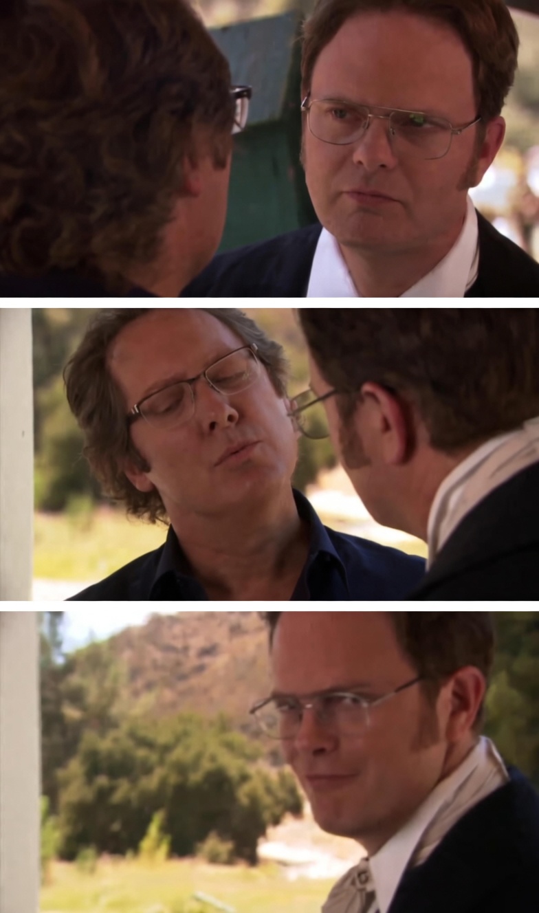 Dwight Goat Blank Meme Template