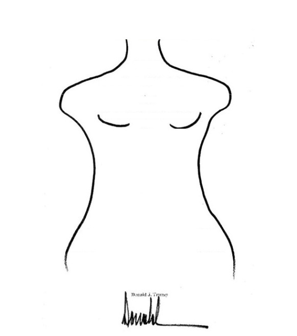 Donald Doodle Blank Meme Template