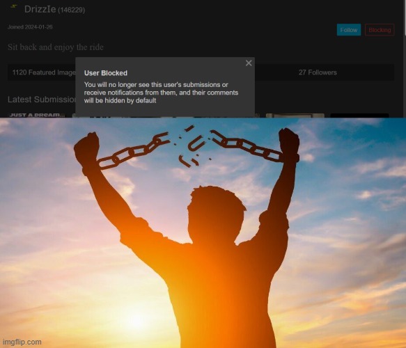 freedom | image tagged in breaking chains | made w/ Imgflip meme maker