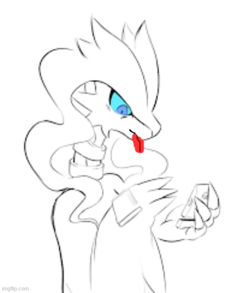 feelin a little silly reshiram Blank Meme Template