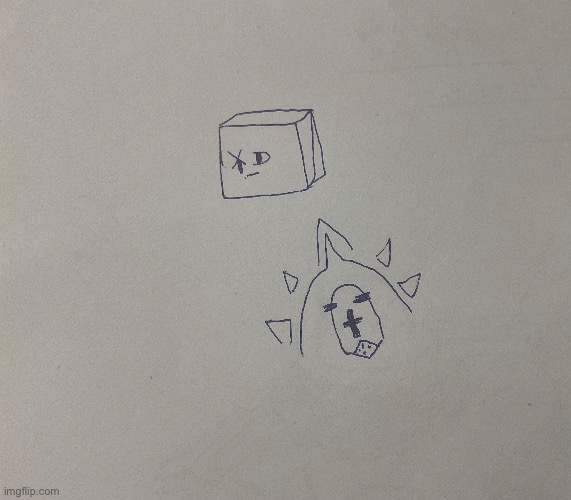 Random bored drawing because why not | made w/ Imgflip meme maker