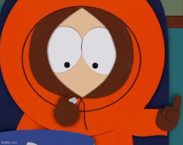 Middle Finger Kenny | image tagged in middle finger kenny | made w/ Imgflip meme maker