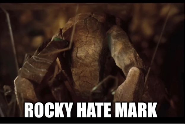 Rocky Hate Mark Blank Meme Template