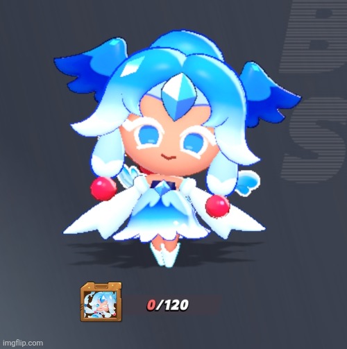 Just wanted to know what you all think of her | image tagged in blue slushy cookie | made w/ Imgflip meme maker