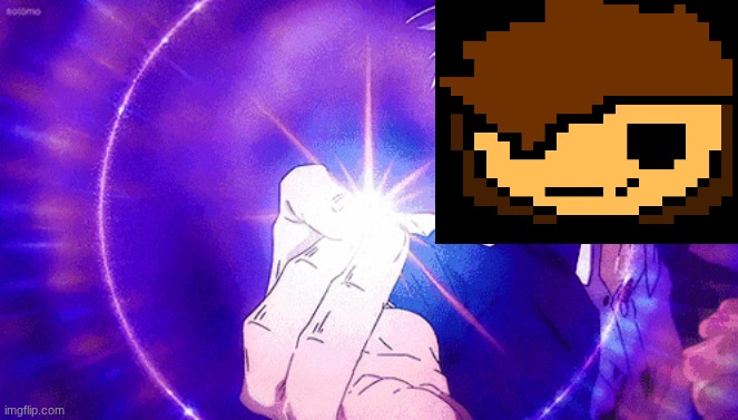 Gojo Imaginary Technieq | image tagged in gojo imaginary technieq | made w/ Imgflip meme maker