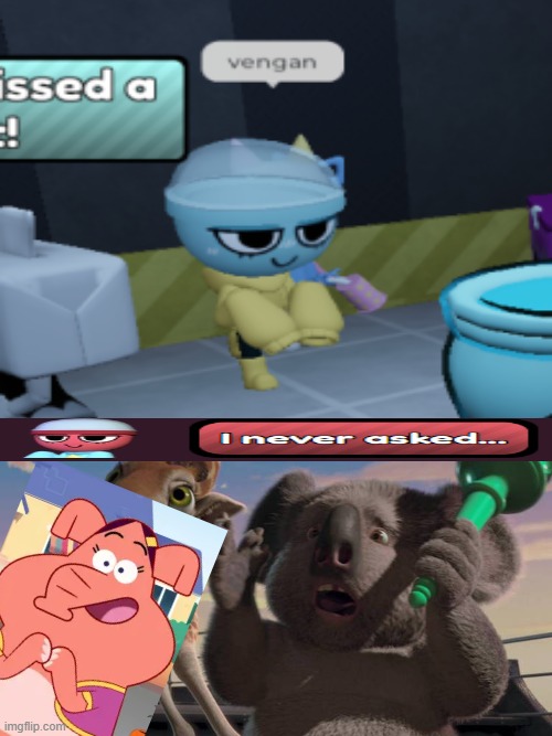 I ruined a fill in meme with Piya! | image tagged in who is scared at bridget and nigel | made w/ Imgflip meme maker