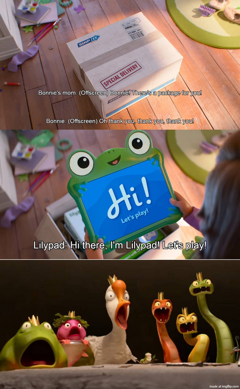 The animal councils react to Bonnie gets Lilypad? | image tagged in who reacts to bonnie gets lilypad,deviantart,disney,pixar,deviantart week,toy story | made w/ Imgflip meme maker