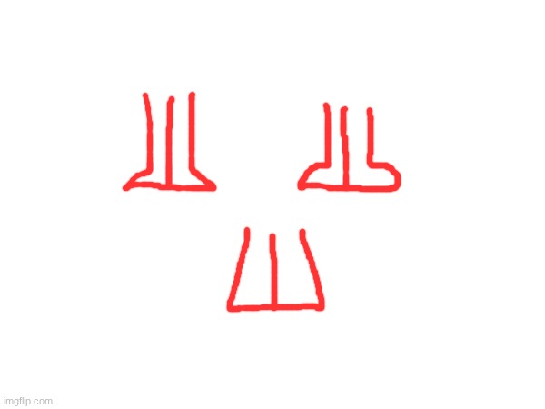 so I want to change the way I draw feet. explanation in comments(this is a rough sketch) | made w/ Imgflip meme maker