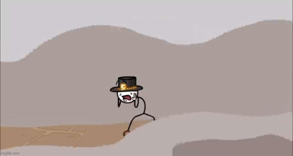 Huh. So this is a template. | image tagged in henry stickmin being surprised | made w/ Imgflip meme maker