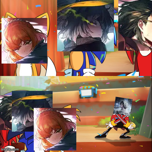 New Canto update in a nutshell: | image tagged in team sonic eggman dance,limbus company | made w/ Imgflip meme maker