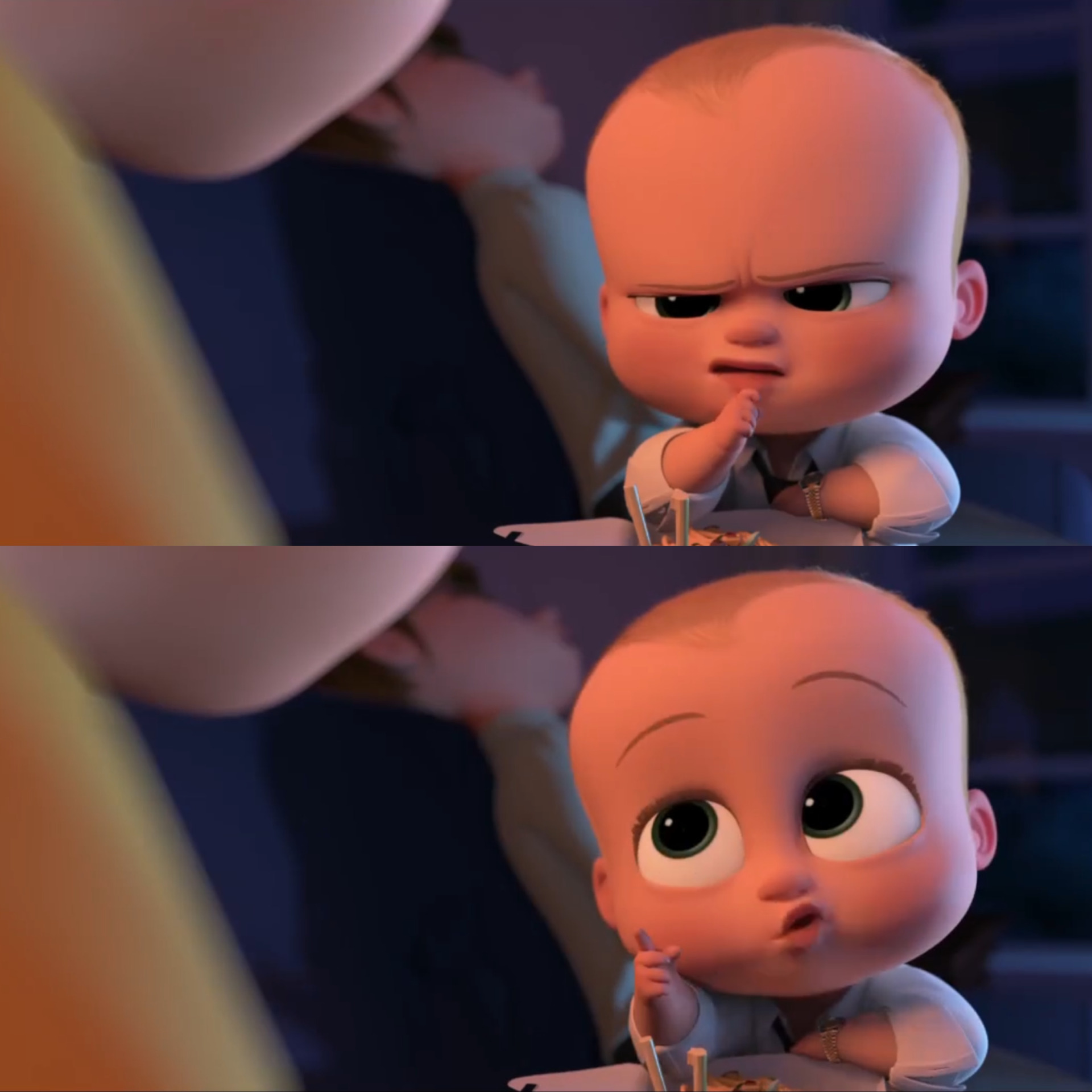 Boss Baby: Hate is a strong word. It’s the right word but still Blank Meme Template