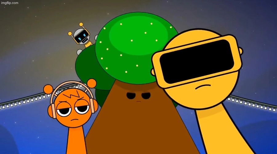 image tagged in sprunkies reacting negatively to you | made w/ Imgflip meme maker