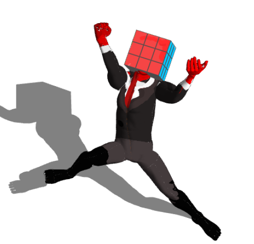 A Cubes Victory Blank Meme Template