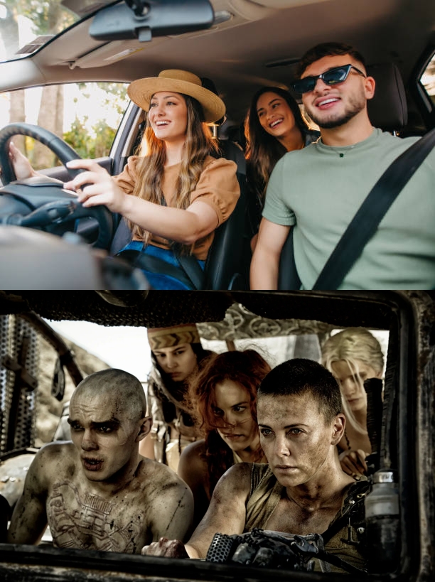 Road Trip Blank Meme Template