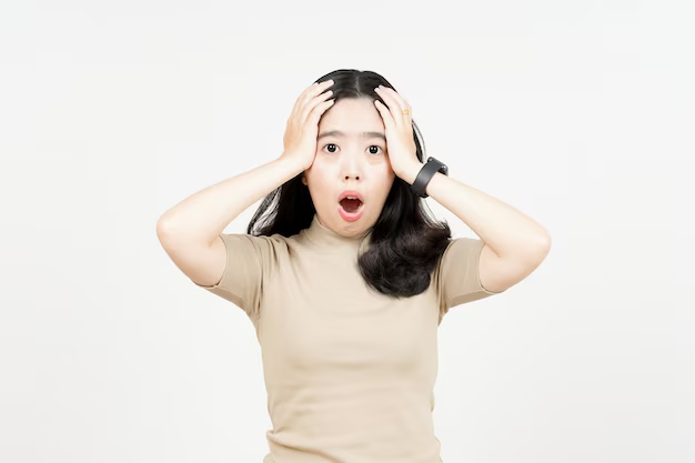 Asian Woman Shock Blank Meme Template