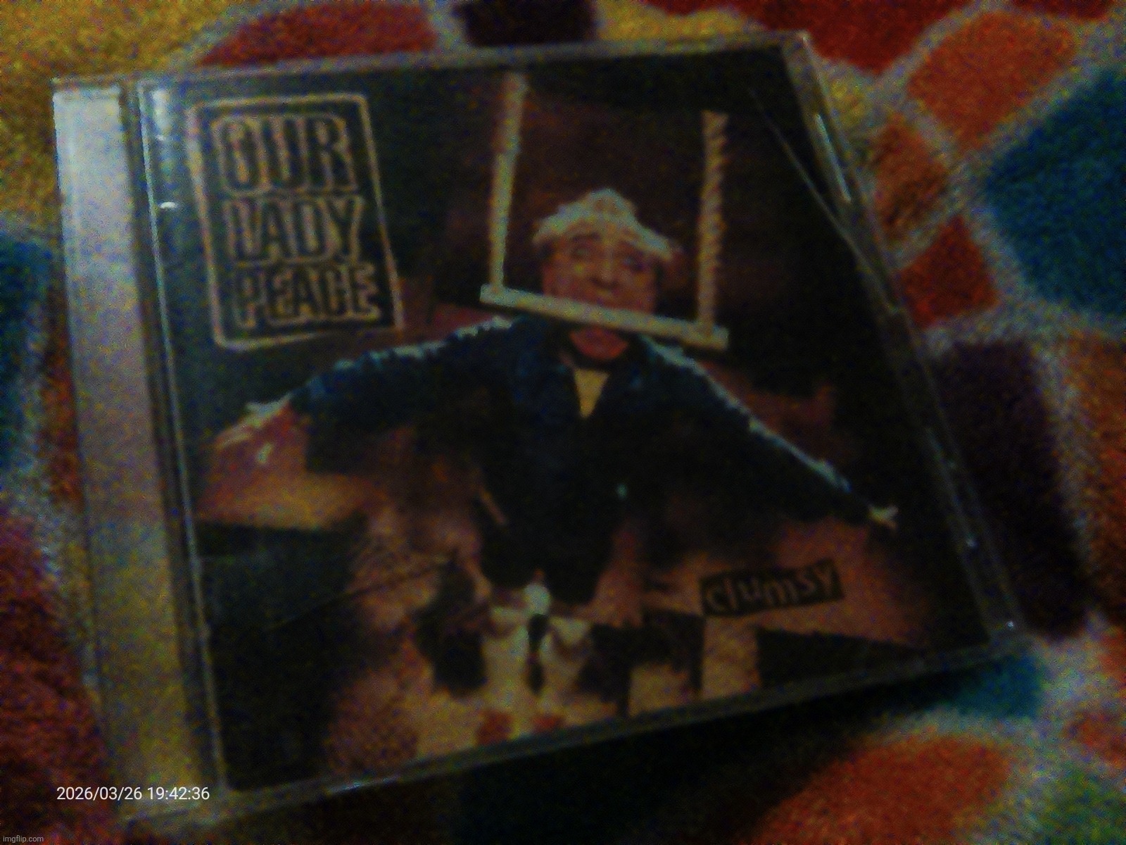 Ts peak twin. Superman's dead - our lady peace (ignore how bad the case looks. All my cds used to be my stepmoms) | made w/ Imgflip meme maker