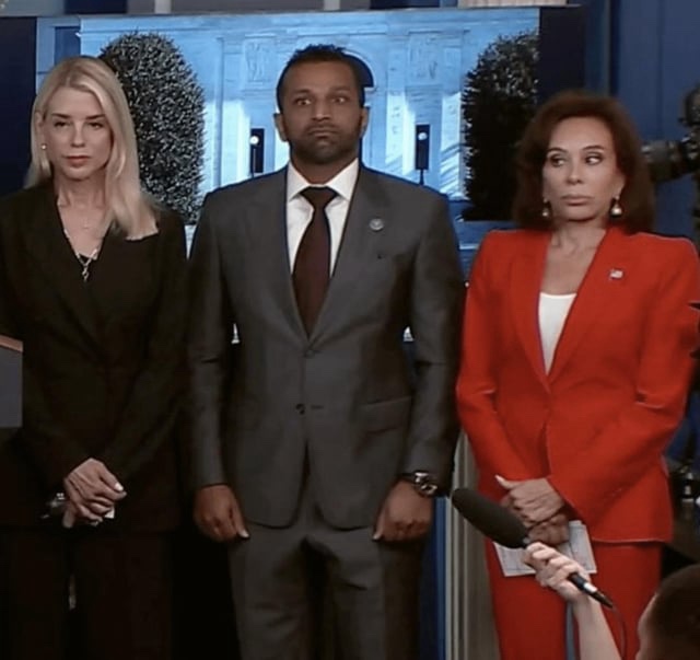 KASH PATEL Blank Meme Template