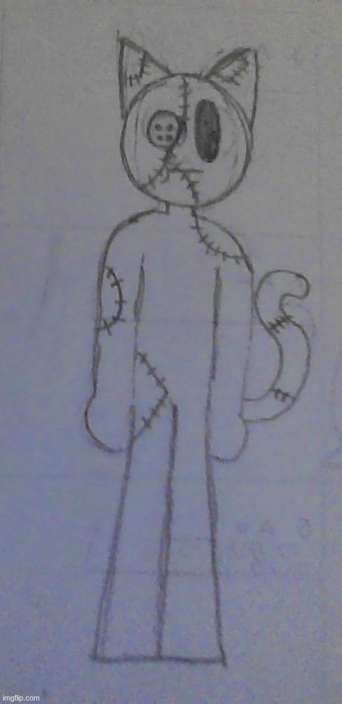 my new tadc oc. his name is puffy :3 | made w/ Imgflip meme maker