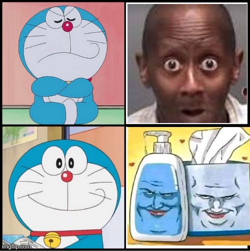 Doraemon loves deviousness and hates butthole tickling | image tagged in ruin this fill in meme 554 | made w/ Imgflip meme maker