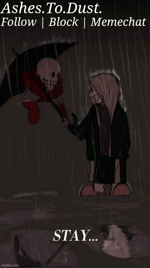 Cheez Dust Sans announcement template Blank Meme Template